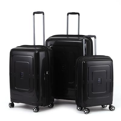 China High Quality Cheap Bottom Travel PP Suitcase Trolley Bag Carry On Luggage for sale