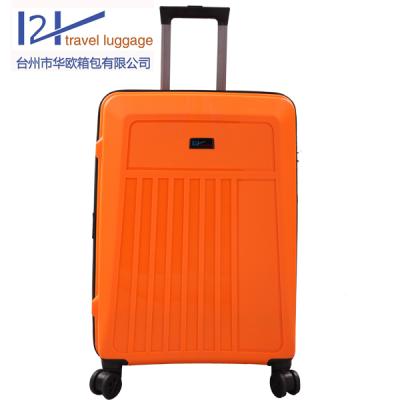 China Travel Bottom Stylish Durable Candy Colorful Lightweight Travel Case Carry On Suitcase Luggage Set for sale