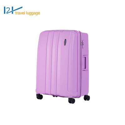 China TSA Lock Fashionable Trolley / Standard Lock Taizhou 8 Wheels 2021 New No Broken Viagem Mala Luggage Carry On Suitcase for sale