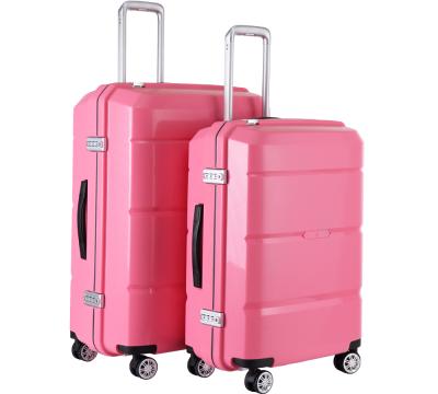 China Hard Case PP Polyester Luggage Set And Suitcase Envelope Maletas for sale