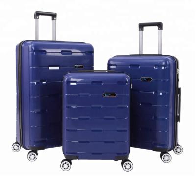 China TSA lock / normal lock 8 wheels luggage carry on aluminum suitcase travel bags maleta luggage for sale