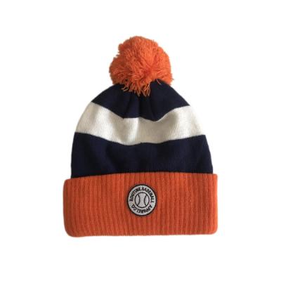 China Wholesale Custom Colored JOINT Logo Winter Unisex Women's Knitted Beanie Hat for sale