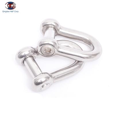 China Heavy Industry HF D Shackle Stainless Steel for sale