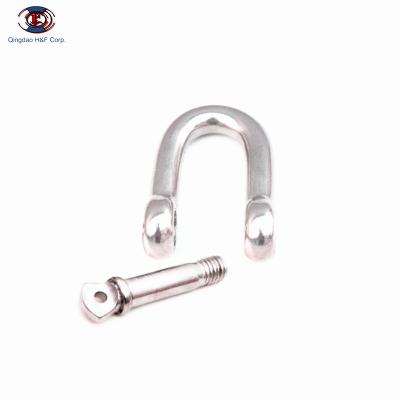 China Heavy Industry HF Rigging Hardware Stainless Steel Jis D Type Shackle for sale