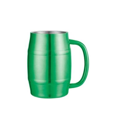 China Vacuum Beer Mug Sublimation Double Wall Tumbler Insulated Stainless Steel Viable Unbreakable Travel Mug With Built-in Bottle Opener for sale