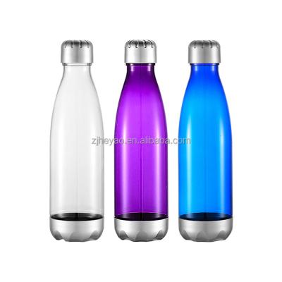 China Custom Single Layer Plastic Water Cup Bottles 700ml Bpa Free Viable Logo Thermos Drink Sport Bottle Hot And Cold for sale