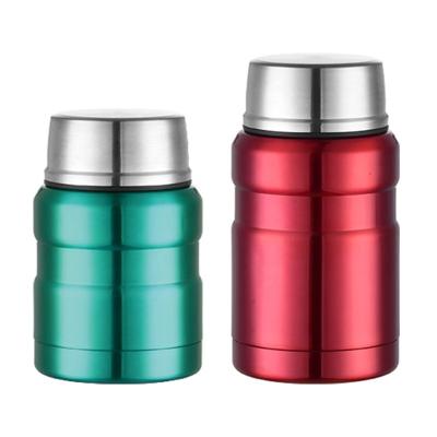 China PORTABLE Bpa Stainless Steel Food Thermos Flask Double Wall Free Vacuum Lunch Box Thermo Splash Proof Insulated Thermal Food Containers for sale