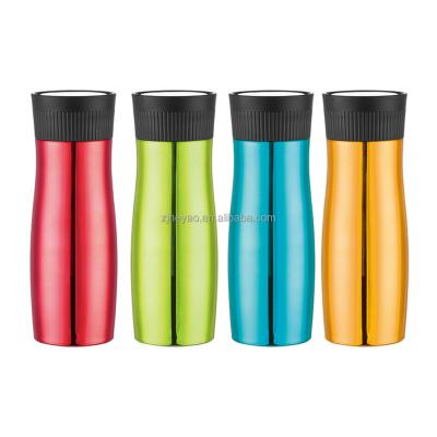 China Hot Selling Large Capacity Outdoor Winter Travel Double-Layer Stainless Steel Thermos Water Cup Sustainable for sale