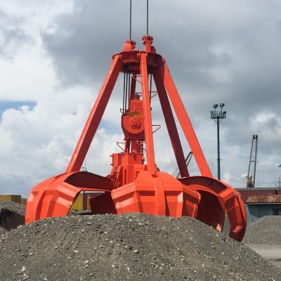 China Building Material Shops Good Quality China Customize Orange Peel Easy To Use Grapple Grab Remote Control Grapple Bucket for sale