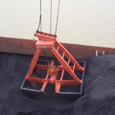 China Janus Plant Professional Grain Coal Double Scoop Four Rope Marine Waterproof Bucket for sale