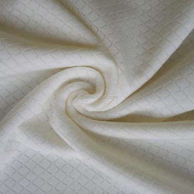 China Stretch Wept Knitted Nylon Elastane Jacquard Quilting Fabric Wholesale, Quilting Texture Knit Fabric for sale