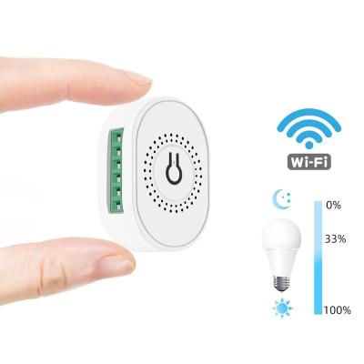 China YIERYI DIY Tuya WIFI Mini LED Smart Dimmer Adjustable Lighting Switch Module APP Control For Alexa Google Home for sale