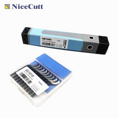 China BS1010 1 Set Hand Burr Trimming Knife One Handle NB1100+10pcs BS1010 Plastic Wood Plastic Steel for sale