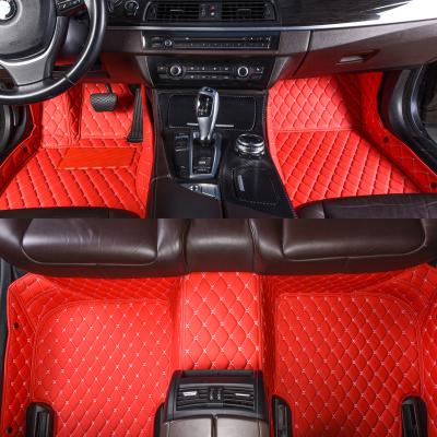 China Waterproof / Easy To Clean China Supplier XPE And PU Leather Floor Mats Car Right Hand Drive Car Mat For All Car Models for sale