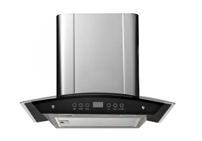 China 90cm Stainless Steel Range Hood With Aluminum Filter , Island Mount Range Hood for sale