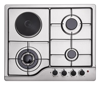 China Electric appliance home cooking stainless steel 5 burner gas stove for sale