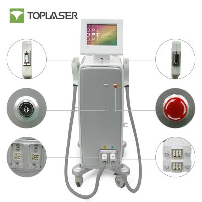 China Optimal pulse technology multifunctional ipl beauty machine shr hair removal OPT-3 for sale