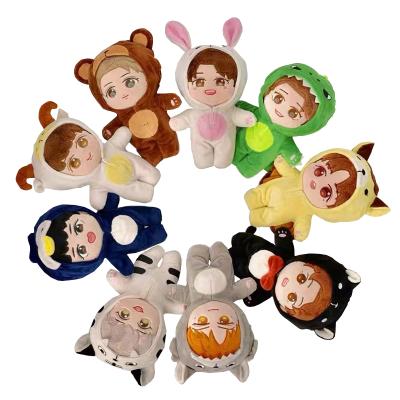 China Korean Plush Toy Idol Doll Customization Concert Gift Kpop Electronic Music Boy Band Series for sale