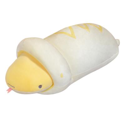 China Beautiful Japanese and Korean style plush toy doll snake pillow comfortable moulting decorative cushion for sale