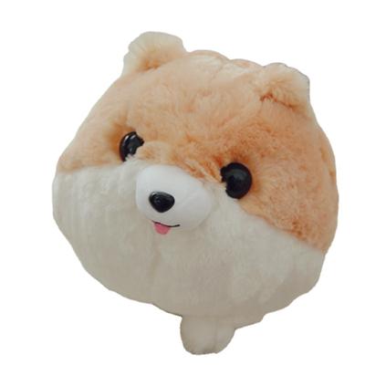 China Cute Gift 2021 New Design Long Plush Pretty Pomeranian Doll Toy Pillow for sale