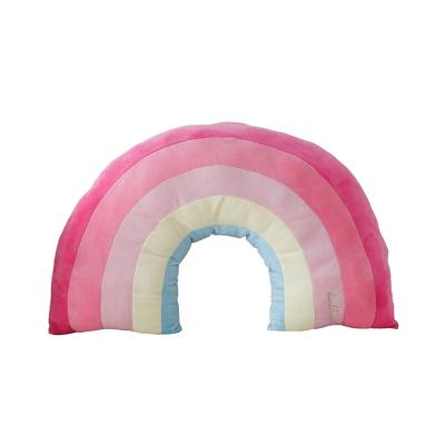 China Japanese and Korean plush toy order rainbow star sofa home style anti-static decorative pillow for sale