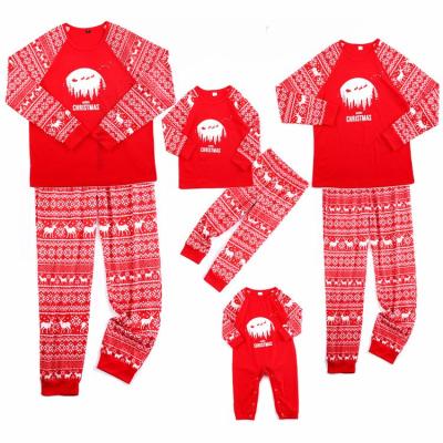 China QUICK DRY Accept Casual Customized And Cozy Christmas Pajama Matching Family Sets Wholesale for sale