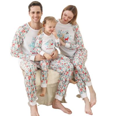 China Cheap Price QUICK DRY Newly Designed Logo Pajama Family Couple Sets Cotton Customized for sale