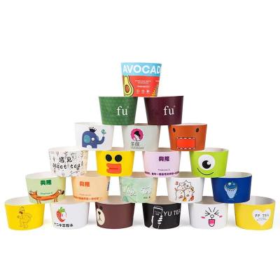 China Custom Recycled Korean Star Kpop Logo Singer Side Printing Milk Tea Coffee Paper Cup Sleeves Disposable Materials Free Sample Factory Price for sale