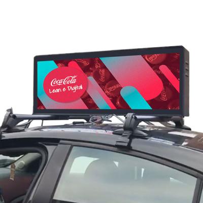 China SDK Waterproof Car Top Advertising Led Screen 960mm x 320mm Double Sided Taxi Top Led Display for sale