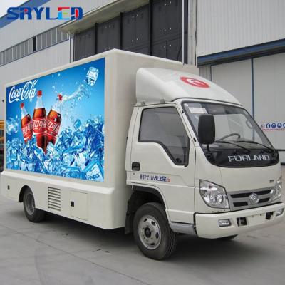 China SRY P6 Outdoor Mobile Truck Led Screen Digital Led Signs Mobile Led Advertising Van for sale