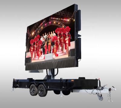 China High Brightness P4 P5 P6 Foldable Mobile Led Outdoor Led Party /event/advertising Truck Trailer For Stage Events Advertising for sale