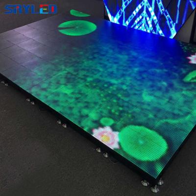 China Outdoor P3.91 P4.81 Dance Floor Pantalla Led Video Indoor Led Display Wall Panel 500x500mm Stage Interactive Led Screen for sale