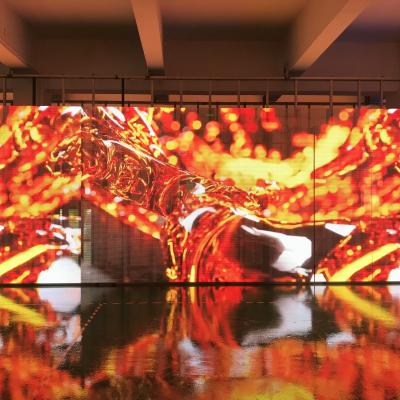 China Adervertising High Definition 4k Slim Advertising LED Video Wall Panel On Sale P3.9 P7.8 Indoor Portable Transparent LED Display Screen for sale