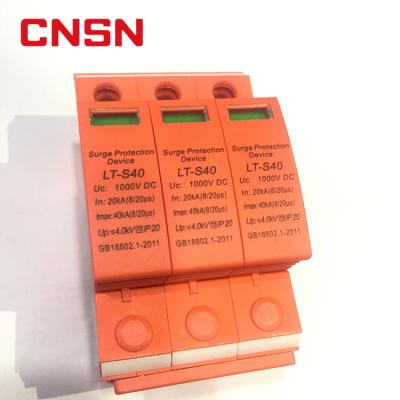 China LT-S40 1000V PV SPD DC Surge Solar Surge Protectors LT-S40 for sale