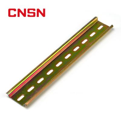 China Aluminum Rail Guide TH35 Standard 35mm Stainless Steel DIN Rail Din Rail Mounted for sale