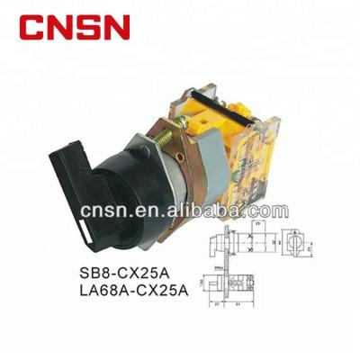 China Push button switch LA39 220VAC 380V 660V SB8-CX25A for sale