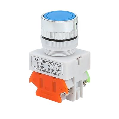 China LAY37-11BN PBC Y090 LAY37-11BN Spring Return Push Button Switch for sale