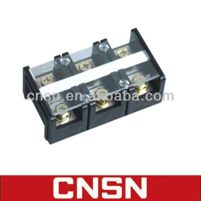 China TC1003 Series 3P 100A 600V Fixed Terminal Block 104*54.5*37.8mm for sale