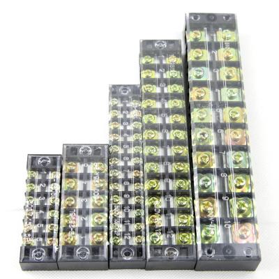 China Screw connectors of TB-100A 3P 4P 6P 12P and terminal block TB-100A for sale