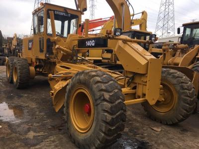 China Ruede el graduador usado manual Caterpillar 140G del motor del CAT con el diente del triple del destripador en venta