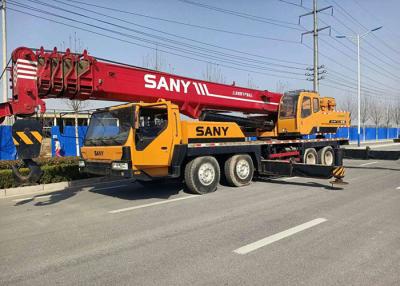 China 2015-jähriges SANY 50T benutzte hydraulischen LKW-Kran/2. Handmobile Kräne zu verkaufen