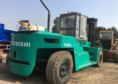 China 2009 Year Used Mitsubishi 30T Forklift , Second Hand FD300 Diesel Forklift for sale