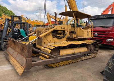 Cina bulldozer della seconda mano del peso 12737kg, vecchio gatto D4E del bulldozer di Caterpillar del cingolo in vendita