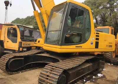 China Used Crawler Komatsu Pc200-6 Excavator Weight 19180kg Strong Main Pump for sale