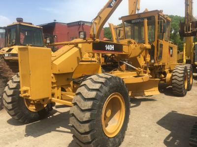 China Graduador usado amarillo del motor de 140H 185HP Caterpillar en venta