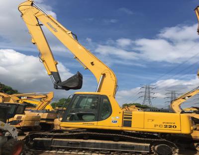 China El brazo de alargamiento de 2016 años PC220 utilizó el excavador de KOMATSU en venta