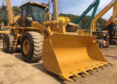 Cina La costruzione 966G ha usato il tipo muoventesi del caricatore della ruota di Caterpillar in vendita