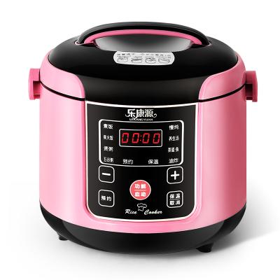 China Car Kitchen Appliances Black And White Color Multi Function 2L Digital Rice Cooker for sale