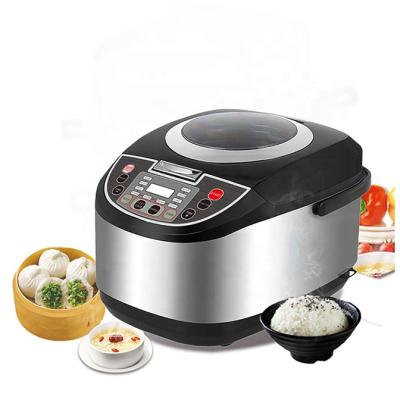 China 2021 New Visible Multi Function Electric Multi Cooker Window Rice Cooker White Blue Yellow Claypot for sale