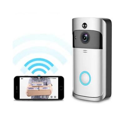 China Modern high quality sales smart wireless doorbell HD 720P WIFI night vision intercom camera doorbell for sale